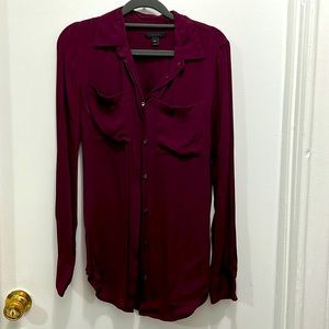 J CREW Silk button down shirt - sz 4T